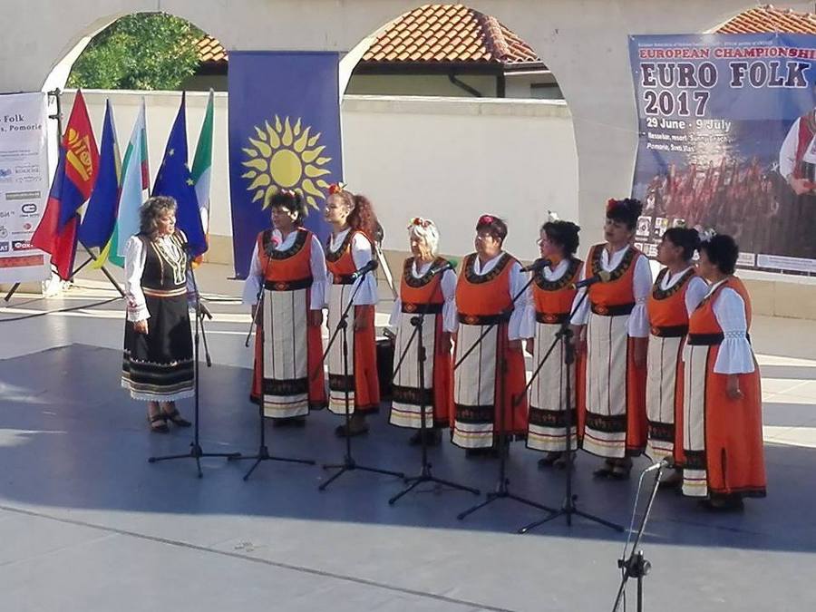 Златен медал спечели на „Евро фолк 2017“ Женския народен хор от село Мерданя
