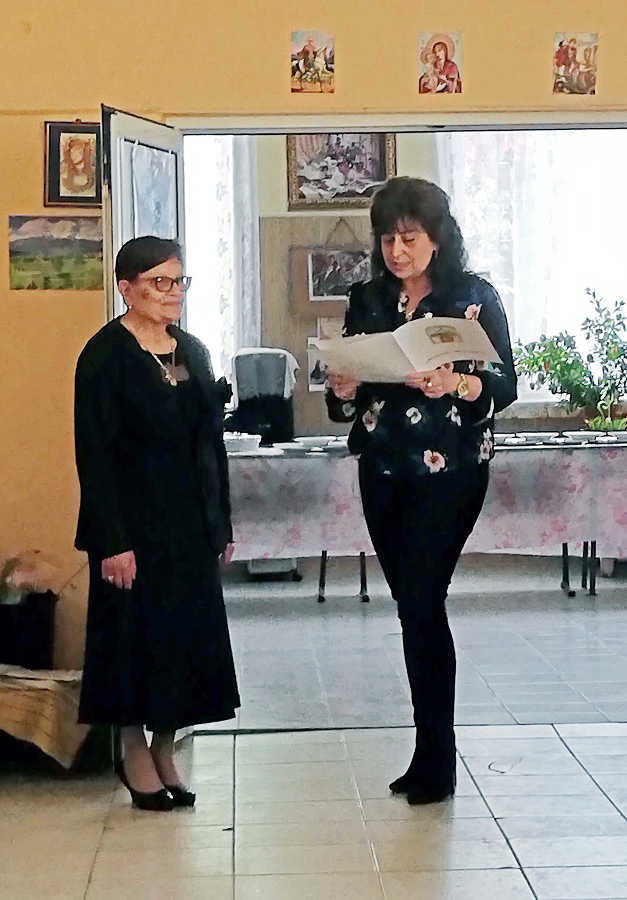 Д-р Гецова поздрави пенсионерите в Козаревец за именния ден на клуба им