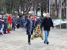 Лясковчани отдадоха почит на борците за Свобода