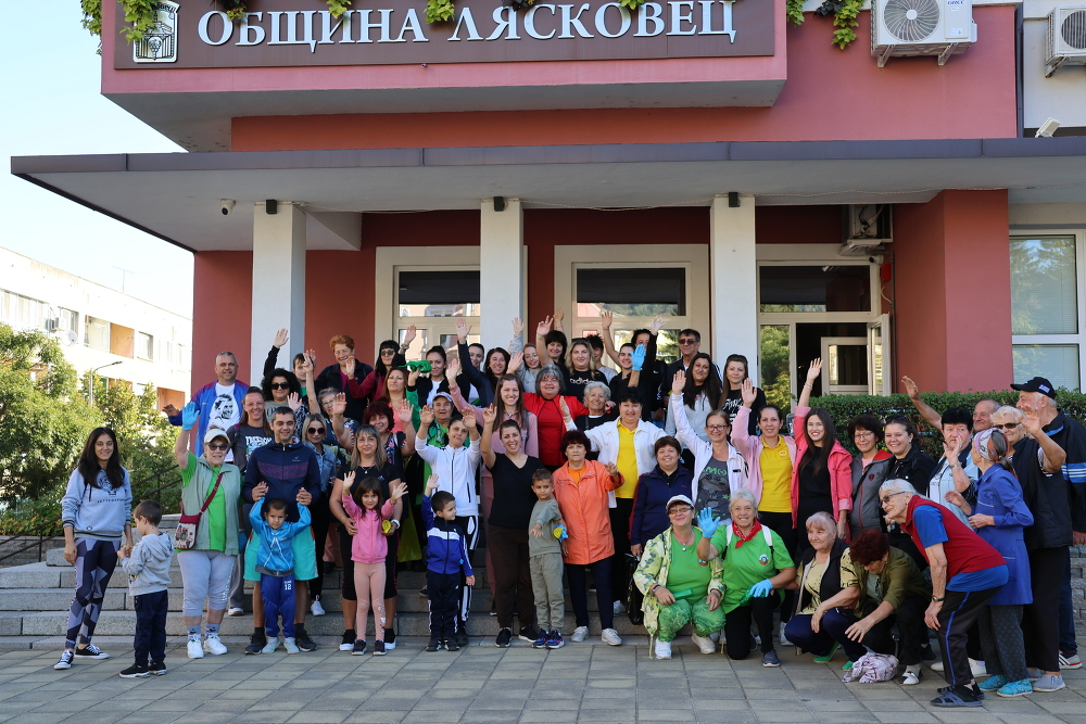Община Лясковец се включи за поредна година в националната кампания „Да изчистим България заедно”